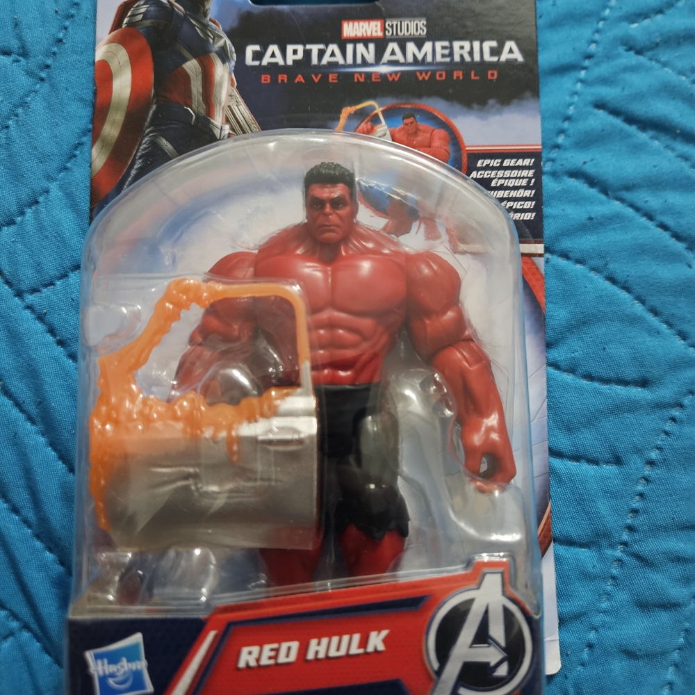 Hasbro Marvel Red Hulk Action Figure - Red and Black